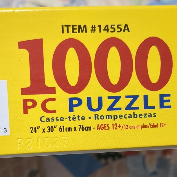 White Mountain I Love Florida Puzzle - Colorful Jigsaw - Picture 4 of 4